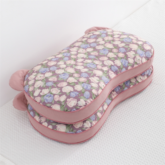 91家纺网 家纺一手货源 找家纺 （总）仁宇枕业 2026新款新品熊猫全棉碎花猫肚荞麦枕头枕芯