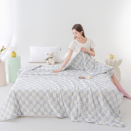 91家纺网 家纺一手货源 找家纺 （总）天之悦家纺 2026新款印花冰皮小凉被夏被夏凉被空调被子被芯