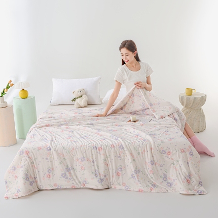 91家纺网 家纺一手货源 找家纺 （总）天之悦家纺 2026新款印花冰皮小凉被夏被夏凉被空调被子被芯