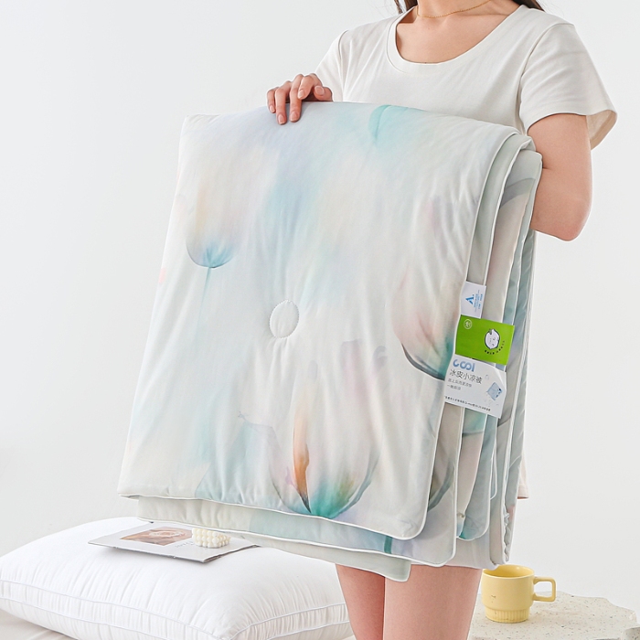 91家纺网 家纺一手货源 找家纺 （总）天之悦家纺 2026新款印花冰皮小凉被夏被夏凉被空调被子被芯