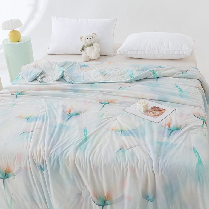 91家纺网 家纺一手货源 找家纺 （总）天之悦家纺 2026新款印花冰皮小凉被夏被夏凉被空调被子被芯