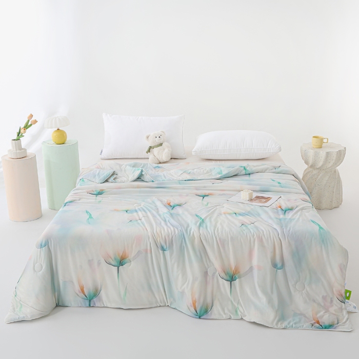 91家纺网 家纺一手货源 找家纺 （总）天之悦家纺 2026新款印花冰皮小凉被夏被夏凉被空调被子被芯