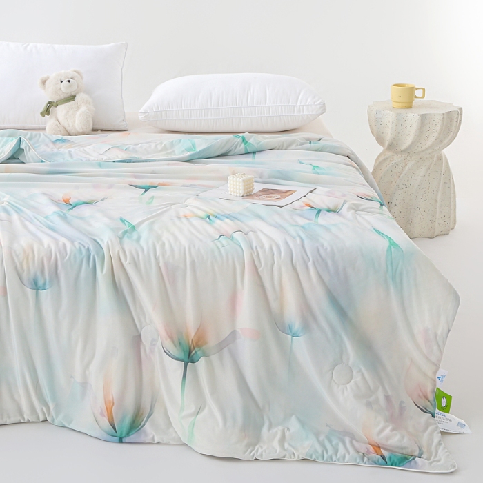 91家纺网 家纺一手货源 找家纺 （总）天之悦家纺 2026新款印花冰皮小凉被夏被夏凉被空调被子被芯