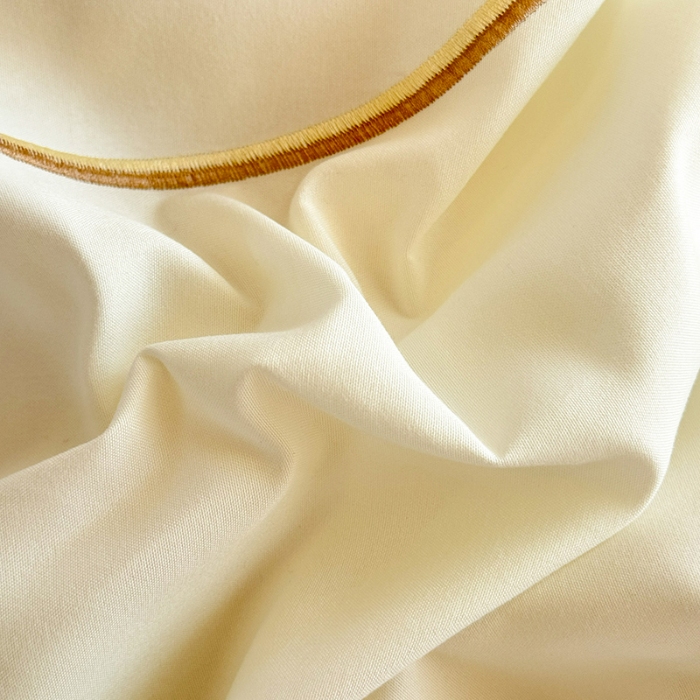 91家纺网 家纺一手货源 找家纺 （总）专柜品质苏米娜家纺2026春夏韩版法式公主风水洗棉床盖款多功能二合一被套 夏被床盖四件套--花颜系列 花颜-奶油白 