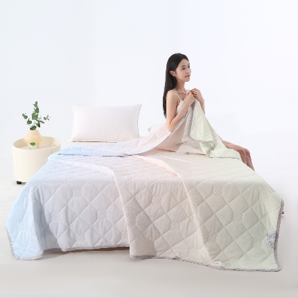 91家纺网 家纺一手货源 找家纺 （总）天之悦家纺 2026新款夏季爆款涤氨凉感丝夏被夏凉被空调被子被芯