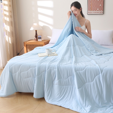 91家纺网 家纺一手货源 找家纺 （总）天之悦家纺 2026热款针织提花夏被夏凉被空调被子被芯