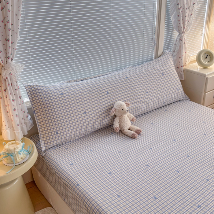 91家纺网 家纺一手货源 找家纺 （总）爱多多家居 2026新款水洗古棉枕套长枕套单枕套 枕套单件