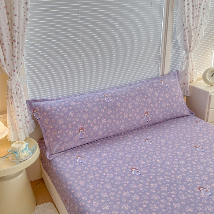 91家纺网 家纺一手货源 找家纺 （总）爱多多家居 2026新款水洗古棉枕套长枕套单枕套 枕套单件