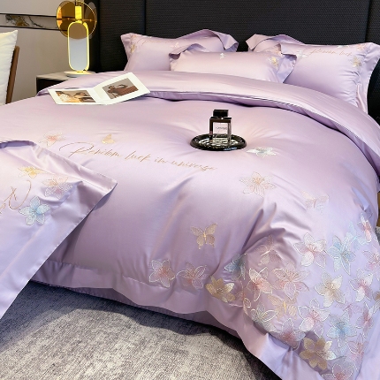 91家纺网 家纺一手货源 找家纺 （总）星蕴家纺 2026新款澳棉正宗长绒棉四件套-诺兰