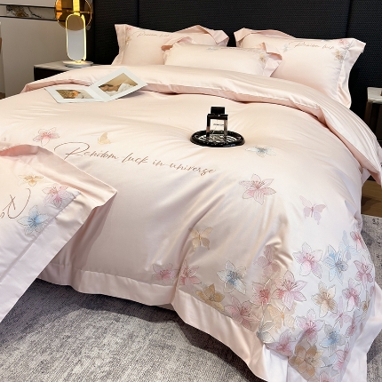 91家纺网 家纺一手货源 找家纺 （总）星蕴家纺 2026新款澳棉正宗长绒棉四件套-诺兰