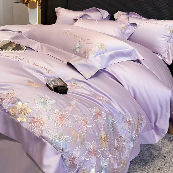 91家纺网 家纺一手货源 找家纺 （总）星蕴家纺 2026新款澳棉正宗长绒棉四件套-诺兰