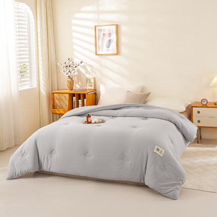 91家纺网 家纺一手货源 找家纺 （总）2026款100%新疆棉花被10A抗菌被加厚冬被春秋被夏被全棉被子被芯纯棉针织棉