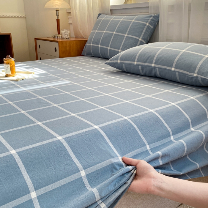 91家纺网 家纺一手货源 找家纺 （总）恋人优选 2026新款全棉纯棉色织床单单床单床单单件