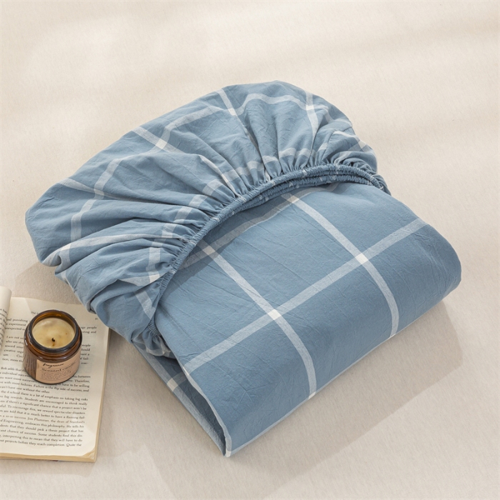 91家纺网 家纺一手货源 找家纺 （总）恋人优选 2026新款全棉纯棉水洗棉单床笠床笠单件