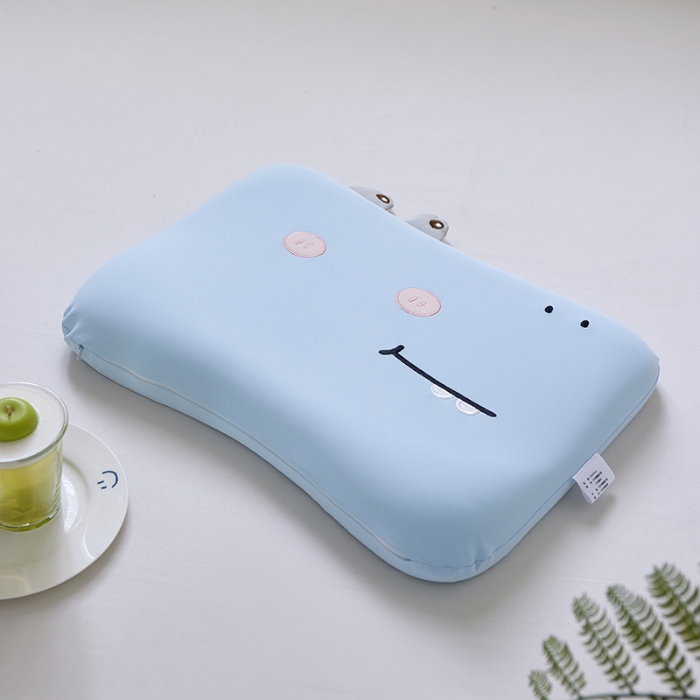 91家纺网 家纺一手货源 找家纺 （总）2026新款   卡通儿童记忆枕芯枕头  深睡慢回弹记忆棉枕芯小鳄鱼护颈枕芯