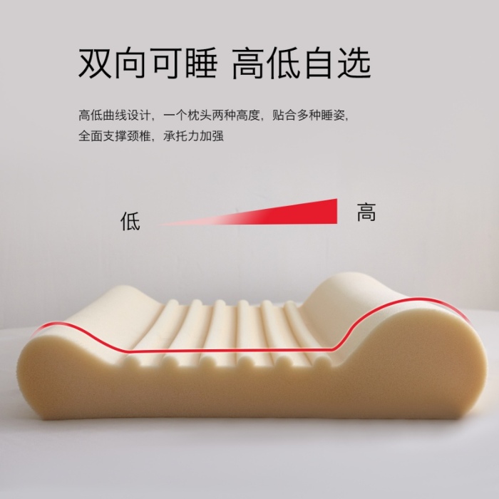 91家纺网 家纺一手货源 找家纺 （总）2026新款可高温水洗儿童护颈护脊枕学生成人定型枕硅胶枕芯儿童枕头吸湿排汗透
