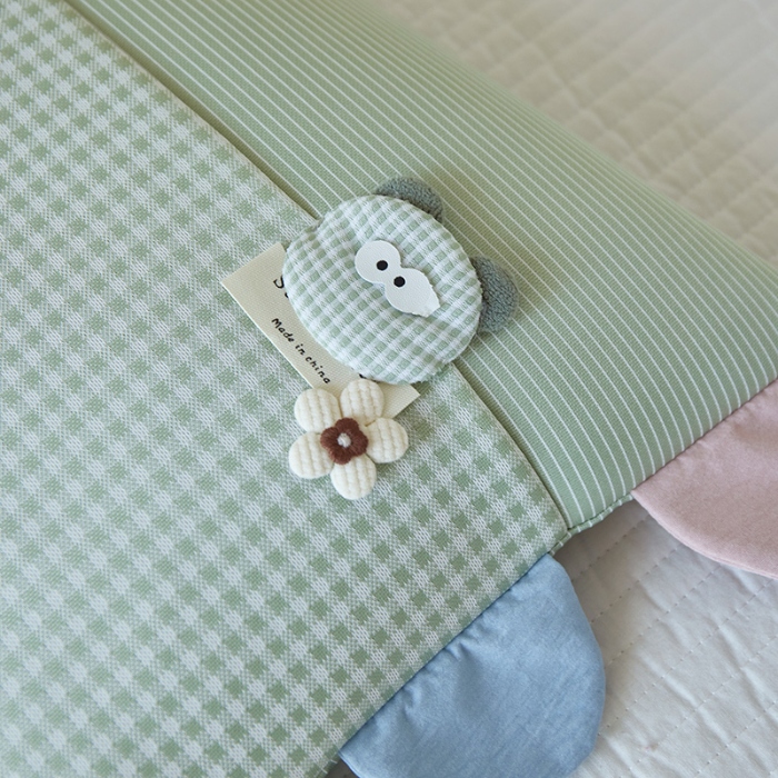 91家纺网 家纺一手货源 找家纺 （总）2026新款  儿童凉感卡通荞麦枕芯枕头  夏日物语荞麦护颈按摩枕学生儿童枕芯