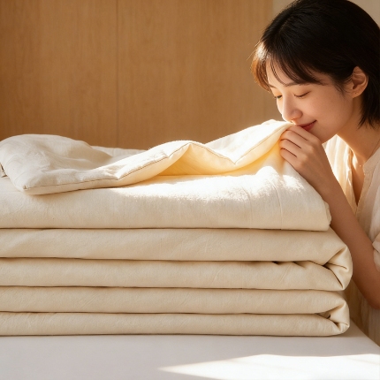 91家纺网 家纺一手货源 找家纺 （总）明治西川 色织彩棉 棉花夏被A类全棉夏凉被 imabari towel今治 棉花 可水洗 机洗