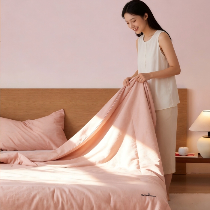 91家纺网 家纺一手货源 找家纺 （总）明治西川 色织彩棉 棉花夏被A类全棉夏凉被 imabari towel今治 棉花 可水洗 机洗