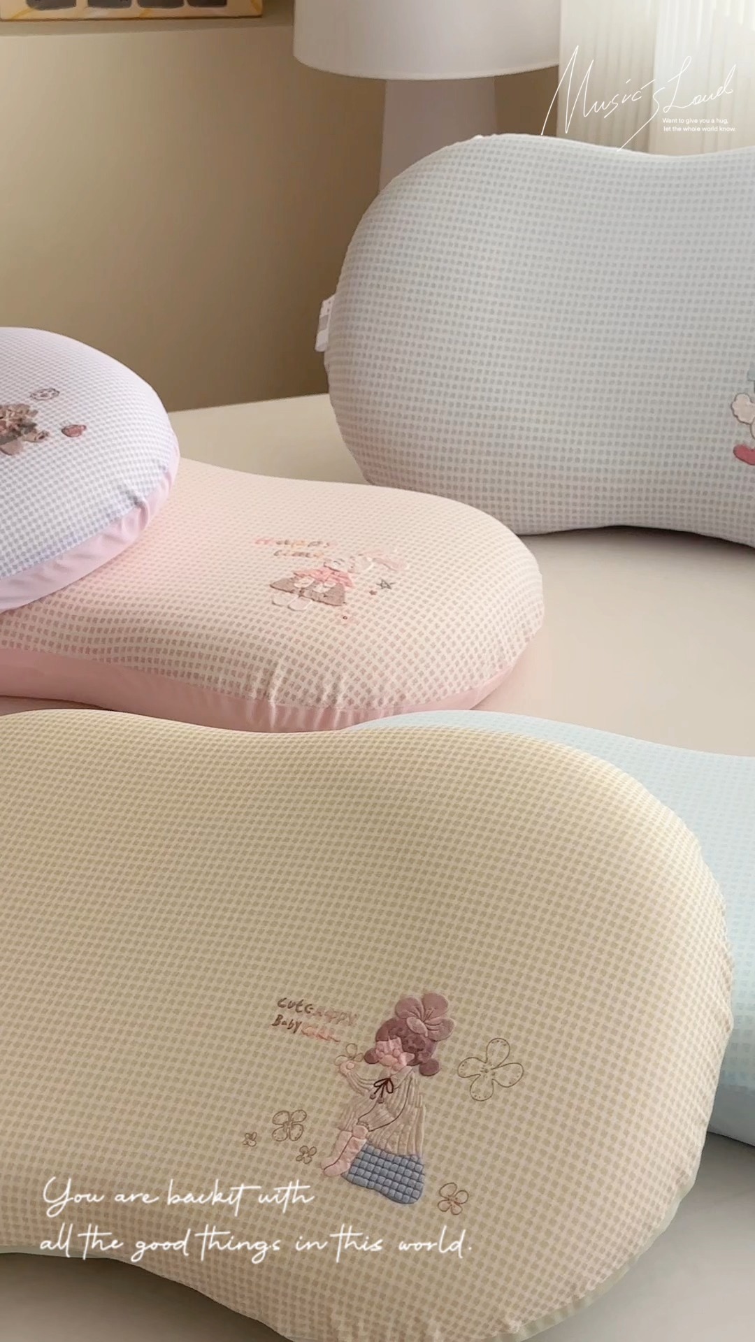 91家纺网 家纺一手货源 找家纺 （总）2026新款  卡通猫肚记忆枕芯枕头  深睡卡通儿童猫肚枕学生幼儿园卡通记忆棉枕头枕芯