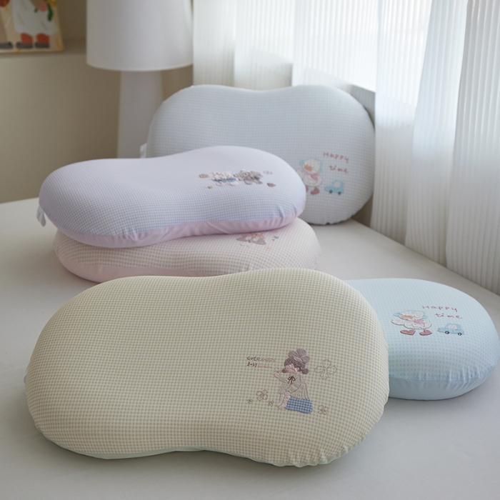 91家纺网 家纺一手货源 找家纺 （总）2026新款  卡通猫肚记忆枕芯枕头  深睡卡通儿童猫肚枕学生幼儿园卡通记忆棉枕头枕芯