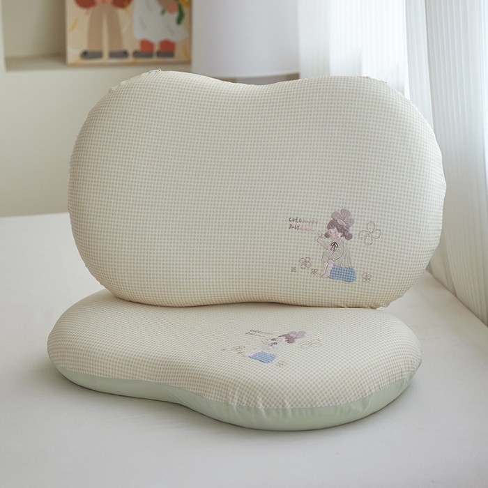 91家纺网 家纺一手货源 找家纺 （总）2026新款  卡通猫肚记忆枕芯枕头  深睡卡通儿童猫肚枕学生幼儿园卡通记忆棉枕头枕芯