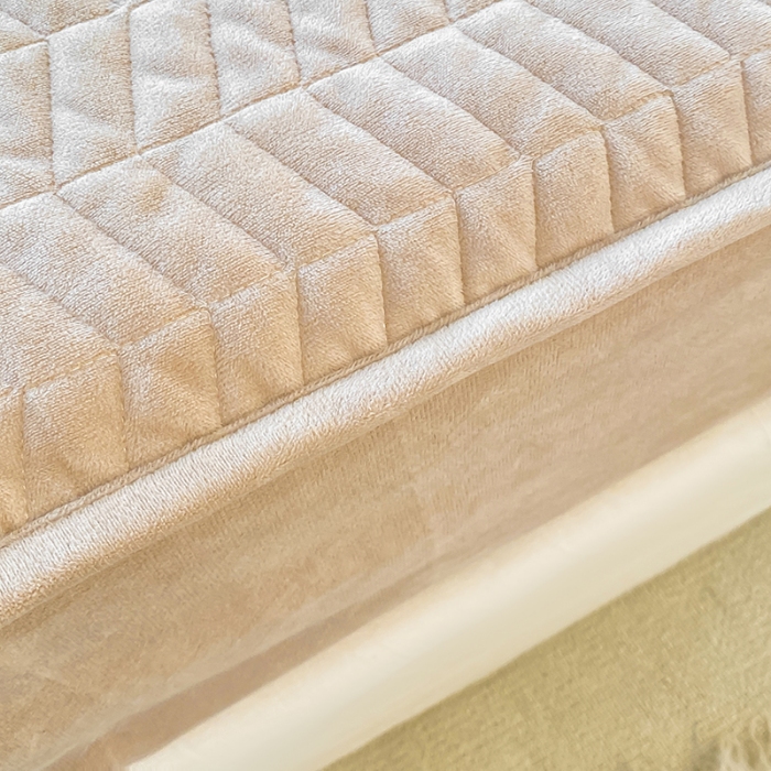 91家纺网 家纺一手货源 找家纺 （总）延遥2026新款A类舒适床笠保暖婴儿绒宝宝绒牛奶绒绗缝夹棉单件床笠