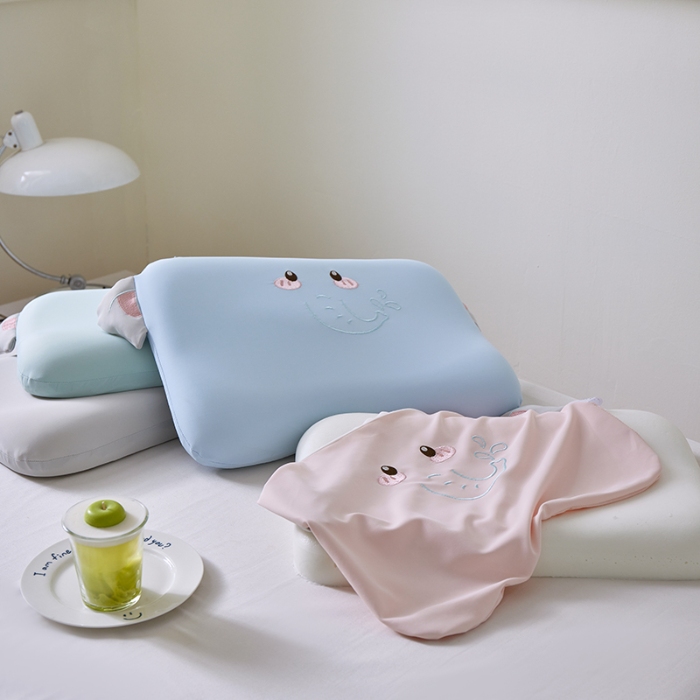 91家纺网 家纺一手货源 找家纺 （总）2026新款   萌宠卡通儿童记忆枕芯枕头  深睡慢回弹记忆棉枕芯大象学生枕芯