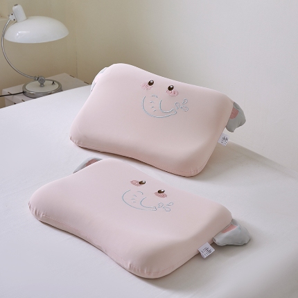 91家纺网 家纺一手货源 找家纺 （总）2026新款   萌宠卡通儿童记忆枕芯枕头  深睡慢回弹记忆棉枕芯大象学生枕芯