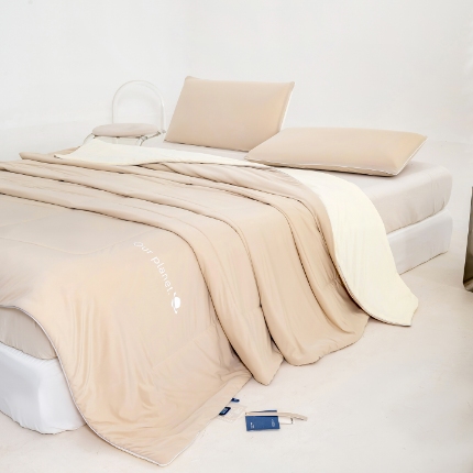 91家纺网 家纺一手货源 找家纺 （总）深睡眠凉感被 针织棉夏被 凉感科技 空调被 夏凉被 纯色凉感丝 大气 简约 高级感 硅胶凉席 纯色双拼 拼色