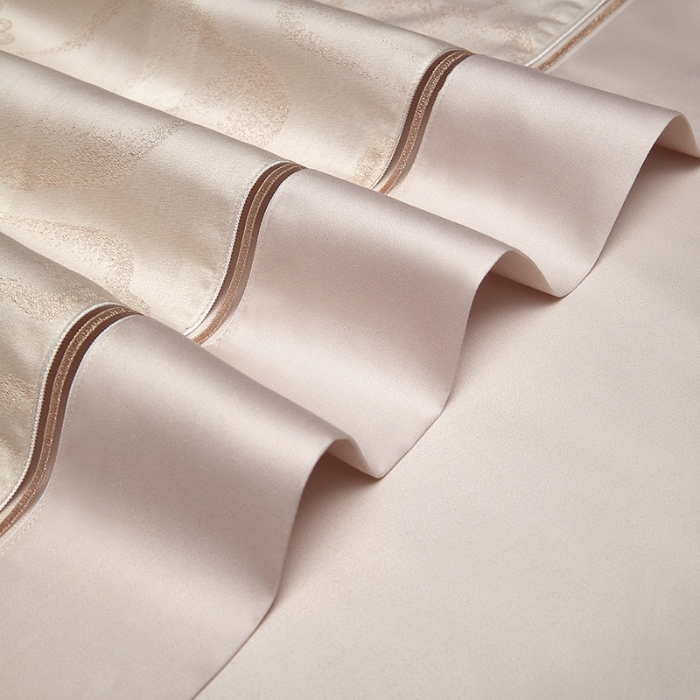 91家纺网 家纺一手货源 找家纺 （总）100S天丝棉提花镂空四件套可定制规格