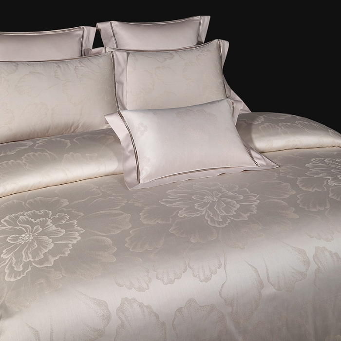 91家纺网 家纺一手货源 找家纺 （总）100S天丝棉提花镂空四件套可定制规格