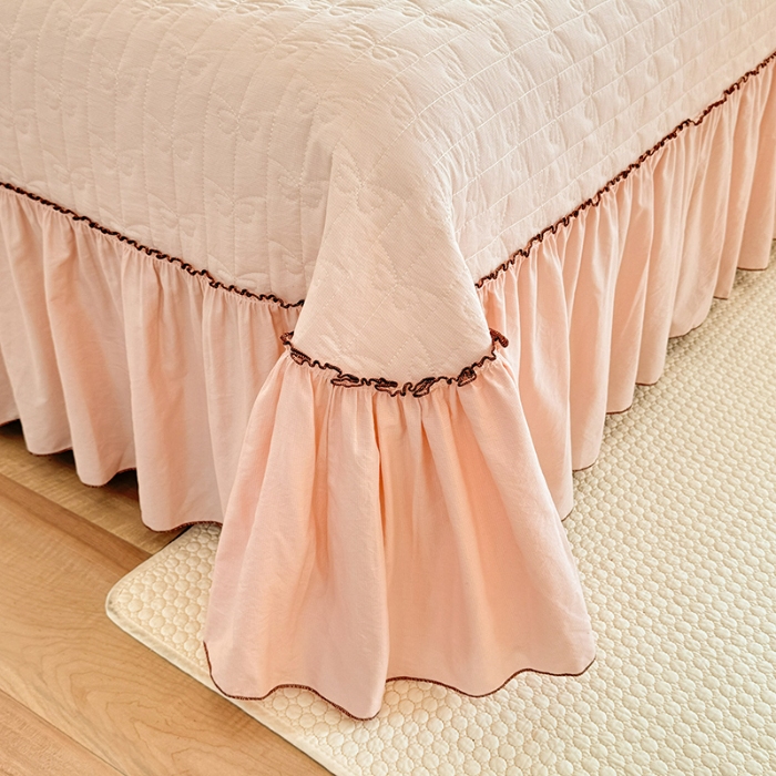 91家纺网 家纺一手货源 找家纺 （总）苏米娜家纺SUMINA 2026春夏超柔云朵棉夏被床盖款四件套-安妮系列