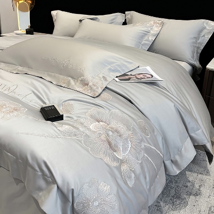 91家纺网 家纺一手货源 找家纺 （总）星蕴家纺 2026新款A类新疆全棉刺绣四件套-千禧