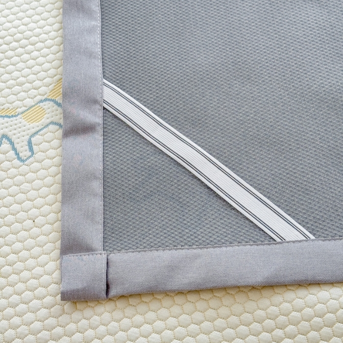 91家纺网 家纺一手货源 找家纺 2026高端轻奢简约A类提花凉感PE高分子复合软凉席三件套纯色豆豆冰丝凉席子三件套件空调席床单三明治 木马