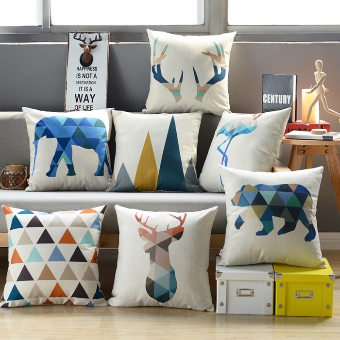 91家纺网 家纺一手货源 找家纺 （总）库存抱枕套亏本处理一件代发