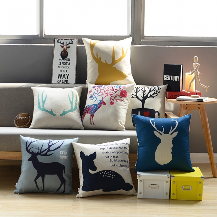 91家纺网 家纺一手货源 找家纺 （总）库存抱枕套亏本处理一件代发