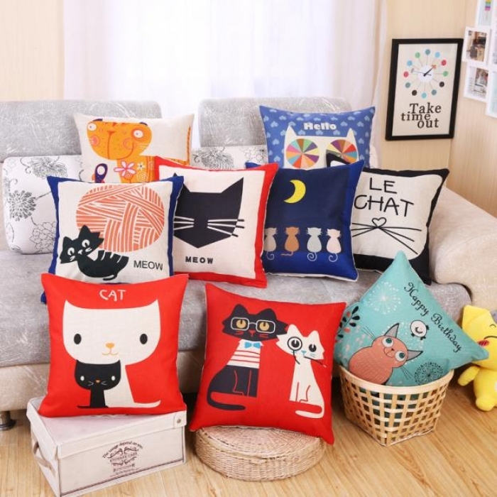 91家纺网 家纺一手货源 找家纺 （总）库存抱枕套亏本处理一件代发