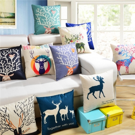 91家纺网 家纺一手货源 找家纺 （总）库存抱枕套亏本处理一件代发