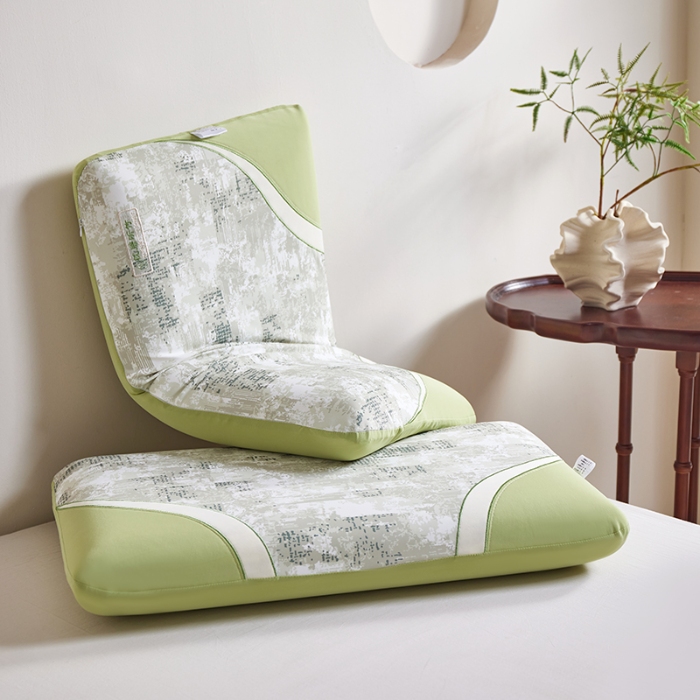 91家纺网 家纺一手货源 找家纺 （总）2026新款  深睡释压慢回弹记忆枕芯枕头  护颈深睡枕碧听竹记忆棉枕芯