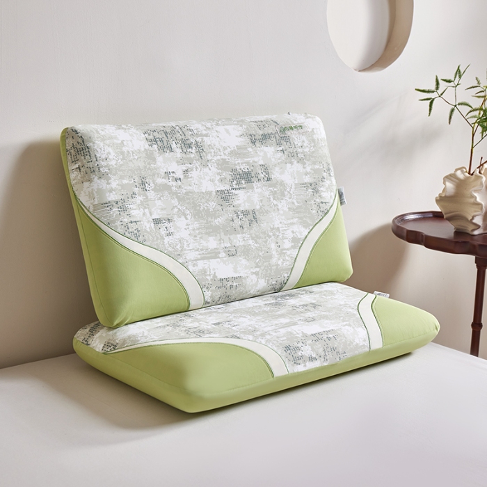 91家纺网 家纺一手货源 找家纺 （总）2026新款  深睡释压慢回弹记忆枕芯枕头  护颈深睡枕碧听竹记忆棉枕芯