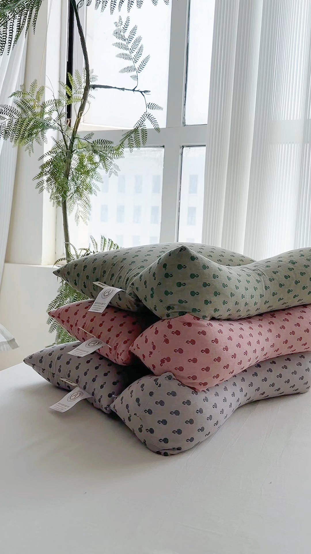 91家纺网 家纺一手货源 找家纺 （总）2026新款  透气明目荞麦枕芯枕头  甜荞麦护颈学生成人枕头全棉荞麦枕芯