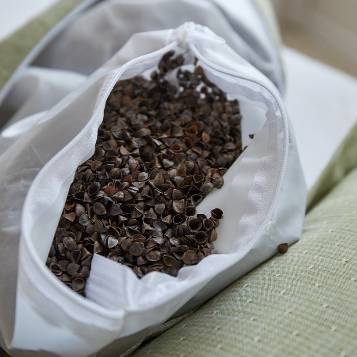 91家纺网 家纺一手货源 找家纺 （总）2026新款  明目透气荞麦枕芯枕头  全荞麦护颈枕芯全棉荞麦按摩清热学生成人枕芯