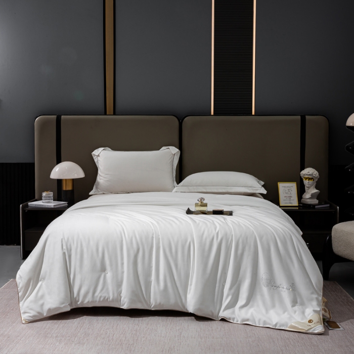 91家纺网 家纺一手货源 找家纺 （总）60支贡缎提花100%桑蚕丝被夏被 空调被 夏凉被 蚕丝被 榨蚕丝被 长城格蚕丝夏被