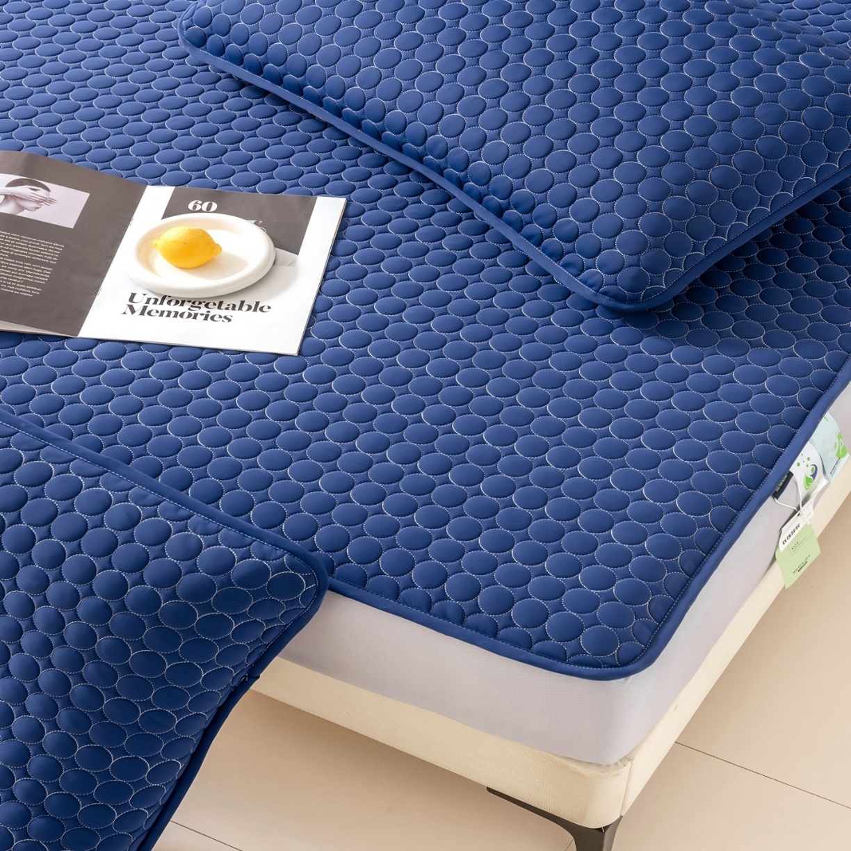 91家纺网 家纺一手货源 找家纺 （总）高端可机洗硅胶凉席床笠三件套凉感凉席深睡眠 夏季纯色凉席 乳胶凉席 冰丝凉席 软席 凉席 凉席