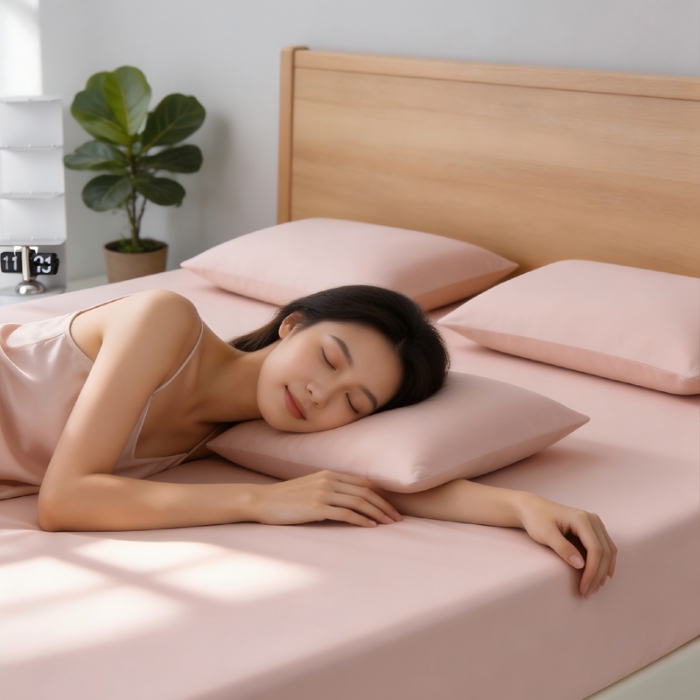 91家纺网 家纺一手货源 找家纺 （总）白冰熊 锦氨凉感床笠三件套 夏被四件套 A类可水洗机洗