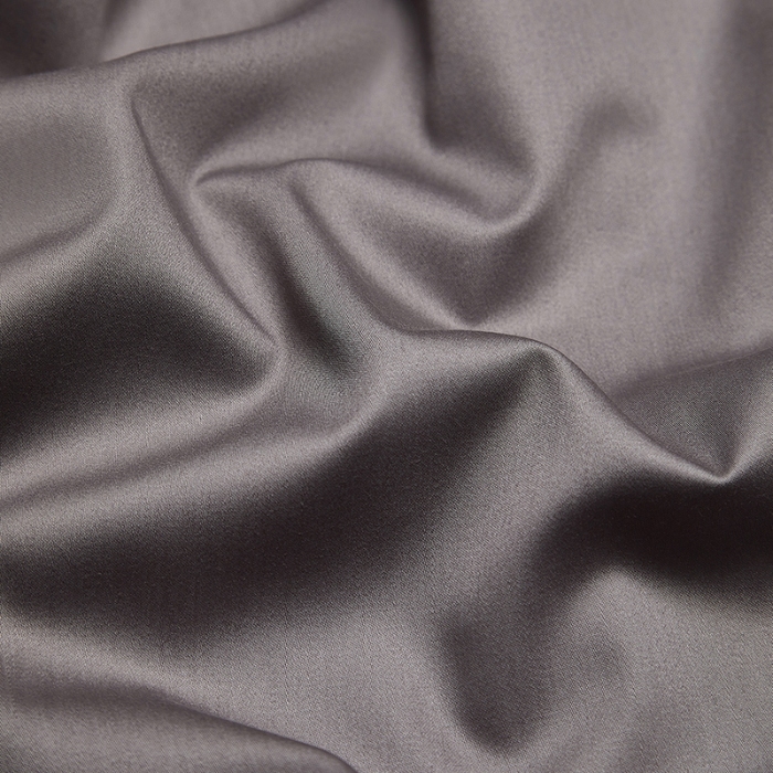 91家纺网 家纺一手货源 找家纺 100支皇妃缎100%全棉烫片纯色四件套长绒棉 永恒咖灰