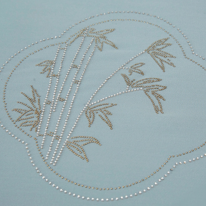 91家纺网 家纺一手货源 找家纺 100%竹纤维夏被100%桑蚕丝填充 晴川蓝