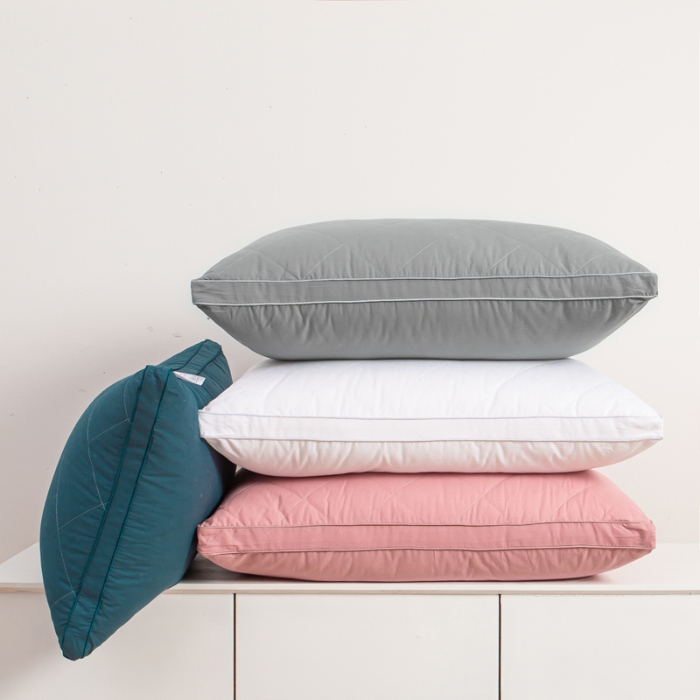 91家纺网 家纺一手货源 找家纺 （总）兴丝露枕芯 亲肤绗绣枕芯 羽丝枕 立体枕 双边枕芯 舒适枕 中高枕 枕头