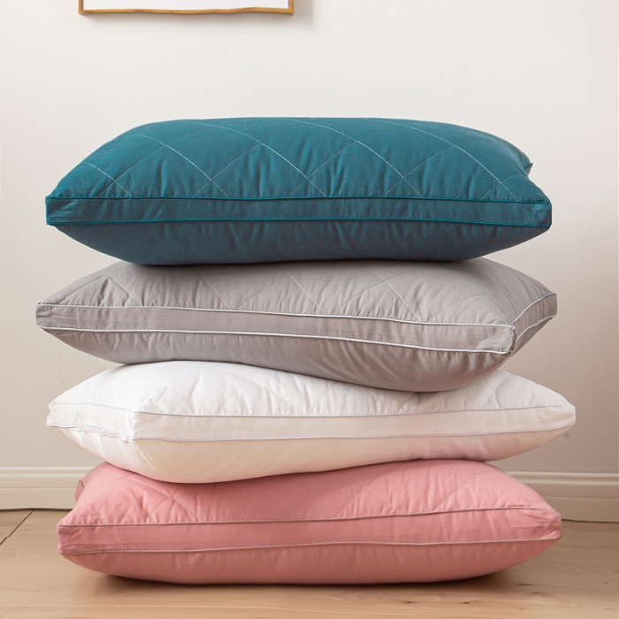 91家纺网 家纺一手货源 找家纺 （总）兴丝露枕芯 亲肤绗绣枕芯 羽丝枕 立体枕 双边枕芯 舒适枕 中高枕 枕头